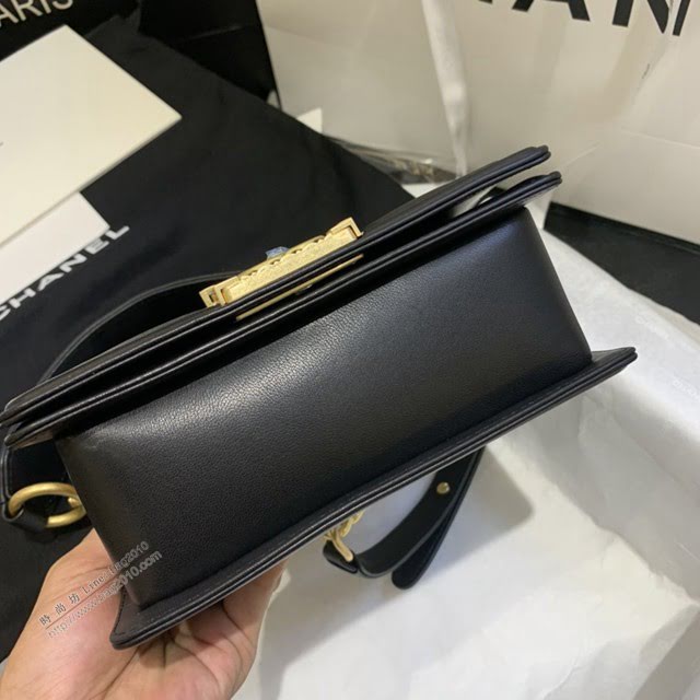 Chanel女包 67085# Chanel2020年新款羊皮包 手提金屬LoGo Chanel鏈條單肩斜挎小號包  djc3988